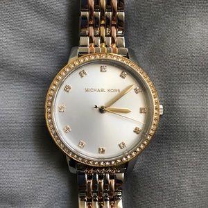 Tri Colored Michael Kors Watch